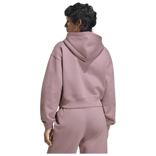 Adidas Γυναικεία ζακέτα Essentials Fleece Full-Zip Cropped Hoodie